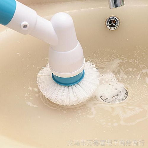 turbo scrub 多功能電動(dòng)長柄家務(wù)清潔刷套裝組合 颶風(fēng)旋轉(zhuǎn)洗滌器